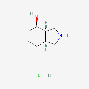 (3aR,4R,7aS)-Octahydro-1H-isoindol-4-ol hydrochloride