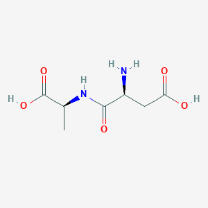 molecular formula C7H12N2O5 B079804 H-Asp-Ala-OH CAS No. 13433-02-8