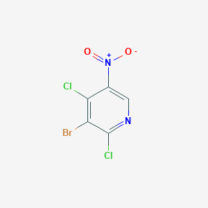 3-Bromo-2,4-dichloro-5-nitropyridine