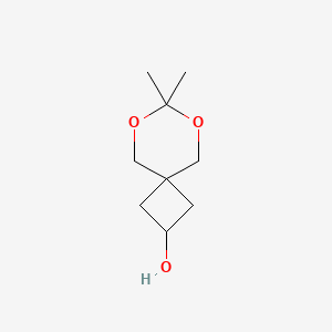 7,7-Dimethyl-6,8-dioxaspiro[3.5]nonan-2-ol