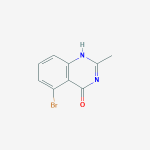 molecular formula C9H7BrN2O B7980848 5-bromo-2-methyl-1H-quinazolin-4-one 