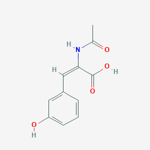 (E)-2-Acetamido-3-(3-hydroxyphenyl)acrylic acid