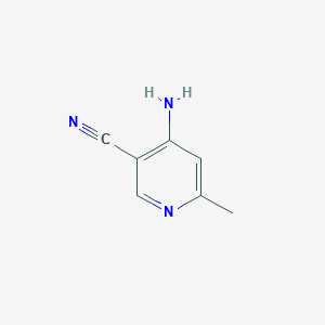 molecular formula C7H7N3 B7980879 4-Amino-6-methylpyridine-3-carbonitrile 