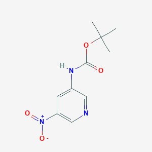 molecular formula C10H13N3O4 B7980883 tert-Butyl (5-nitropyridin-3-yl)carbamate 
