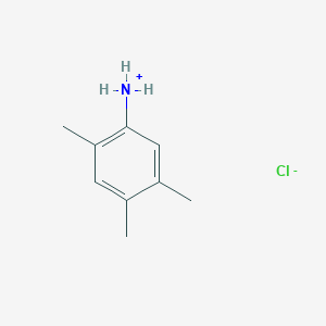 molecular formula C9H14ClN B7980935 (2,4,5-Trimethylphenyl)azanium;chloride 