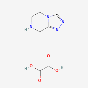 5,6,7,8-Tetrahydro-[1,2,4]triazolo[4,3-A]pyrazine oxalate