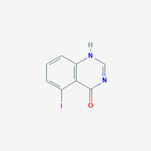 molecular formula C8H5IN2O B7981054 5-iodo-1H-quinazolin-4-one 