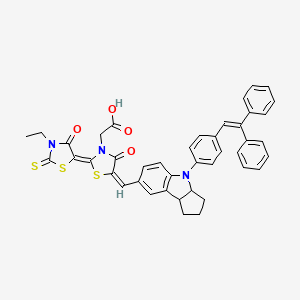 molecular formula C42H35N3O4S3 B7981247 D149 Dye 