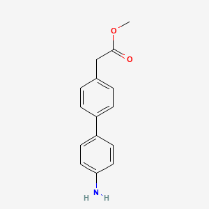 (4'-Amino-biphenyl-4-yl)-acetic acid methyl ester