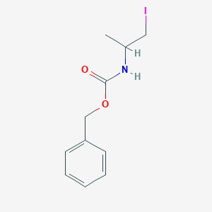 molecular formula C11H14INO2 B7981697 Benzyl (1-iodopropan-2-yl)carbamate CAS No. 1427195-35-4