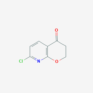 7-Chloro-2H-pyrano[2,3-B]pyridin-4(3H)-one