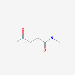 molecular formula C7H13NO2 B079819 N,N-dimethyl-4-oxopentanamide CAS No. 13458-51-0