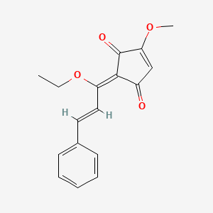 molecular formula C17H16O4 B7982013 Ethyllucidone 