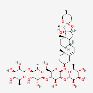 molecular formula C51H82O21 B7982126 Paris saponin VII CAS No. 82657-46-3