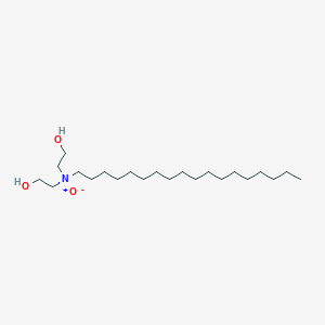 molecular formula C22H47NO3 B079832 Dihydroxyethyl stearamine oxide CAS No. 14048-77-2