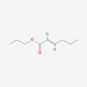 molecular formula C9H16O2 B079837 Propyl (E)-hex-2-enoate CAS No. 10380-79-7