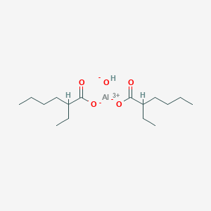 molecular formula C16H31AlO5 B7983722 Aluminum bis(2-ethylhexanoate) 