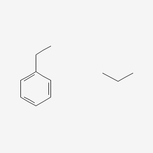 molecular formula C11H18 B7983753 Ethylbenzene;propane 