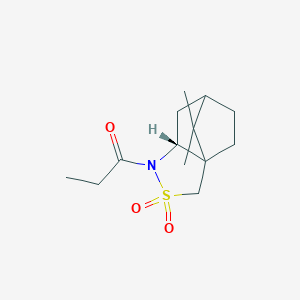 molecular formula C13H21NO3S B7983882 N-Propionyl-(2R)-bornane-10,2-sultam 