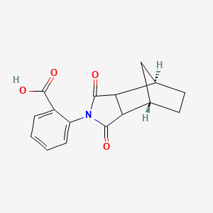molecular formula C16H15NO4 B7983961 2-(1,3-dioxooctahydro-2H-4,7-methanoisoindol-2-yl)benzoic acid 