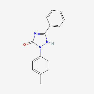 molecular formula C15H13N3O B7984210 2-(4-methylphenyl)-5-phenyl-1H-1,2,4-triazol-3-one 