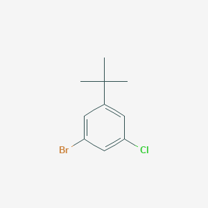 molecular formula C10H12BrCl B7984387 3-Bromo-5-chloro-tert-butylbenzene 