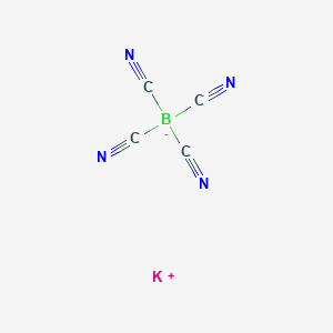 molecular formula C4BKN4 B7984401 potassium;tetracyanoboranuide 