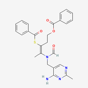 molecular formula C26H26N4O4S B7984408 Dibenzoyl thiamine 