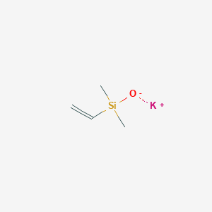 molecular formula C4H9KOSi B7984460 Potassium vinyldimethylsilanolate 