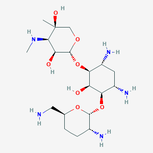 molecular formula C19H39N5O7 B079845 Gentamicin C CAS No. 11097-82-8