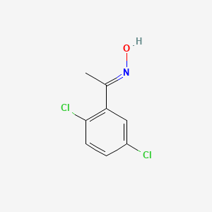 molecular formula C8H7Cl2NO B7984569 2',5'-Dichloroacetophenone oxime 