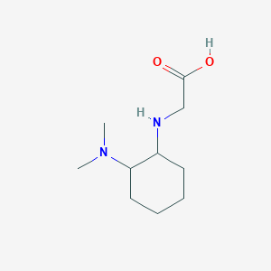 molecular formula C10H20N2O2 B7984884 (2-Dimethylamino-cyclohexylamino)-acetic acid 