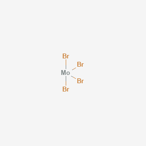 molecular formula Br4Mo B079850 Tetrabromomolybdenum CAS No. 13520-59-7