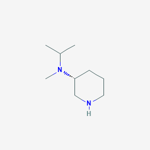 molecular formula C9H20N2 B7987461 Isopropyl-methyl-(R)-piperidin-3-yl-amine 