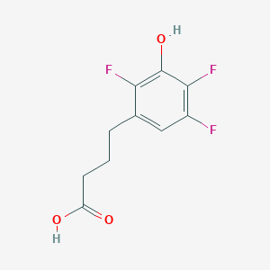 4-(2,4,5-Trifluoro-3-hydroxyphenyl)butanoic acid