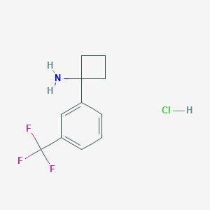 1-(3-(Trifluoromethyl)phenyl)cyclobutanamine hydrochloride