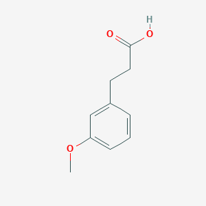 molecular formula C10H12O3 B079885 3-(3-Methoxyphenyl)propionic acid CAS No. 10516-71-9