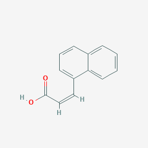 molecular formula C13H10O2 B079889 3-(1-Naphthyl)acrylic acid CAS No. 13026-12-5