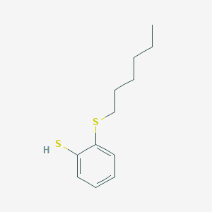 molecular formula C12H18S2 B7989709 2-(n-Hexylthio)thiophenol 
