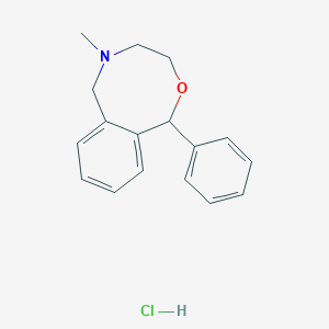 molecular formula C17H19NO.HCl B000799 Nefopam hydrochloride CAS No. 23327-57-3