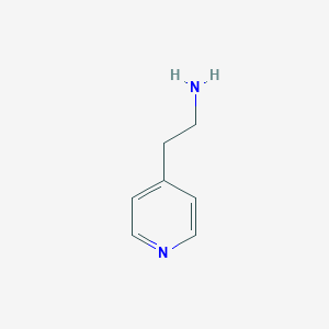 molecular formula C7H10N2 B079904 4-(2-氨乙基)吡啶 CAS No. 13258-63-4
