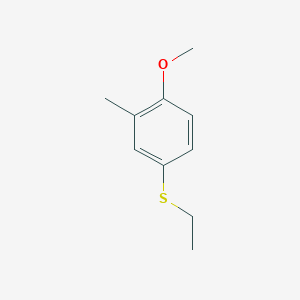 B7991137 Ethyl 4-methoxy-3-methylphenyl sulfide CAS No. 50390-80-2