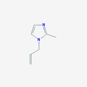 molecular formula C7H10N2 B079921 1-Allyl-2-methyl-1H-imidazole CAS No. 14967-24-9
