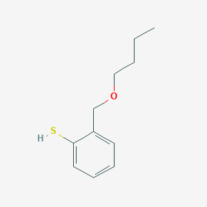 molecular formula C11H16OS B7992267 2-[(n-Butyloxy)methyl]thiophenol 