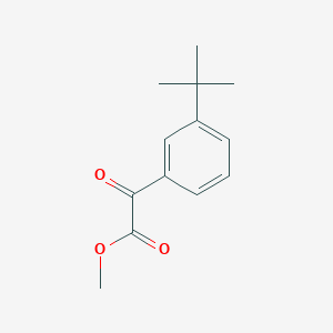 molecular formula C13H16O3 B7992558 Methyl 3-tert-butylbenzoylformate 