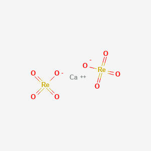 molecular formula CaO8Re2 B079926 Calcium perrhenate CAS No. 13768-54-2