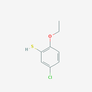molecular formula C8H9ClOS B7992896 5-Chloro-2-ethoxybenzenethiol 