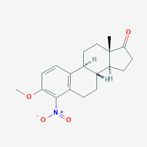 molecular formula C19H23NO4 B079932 4-Nitroestrone 3-methyl ether CAS No. 14846-62-9