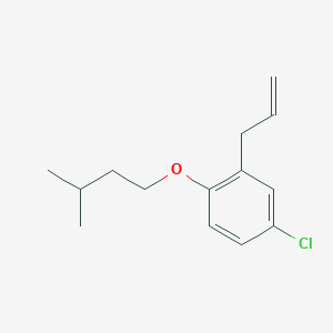 2-Allyl-4-chloro-1-(isopentyloxy)benzene