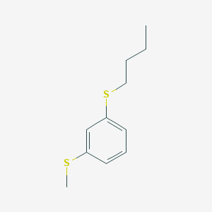 molecular formula C11H16S2 B7994498 3-(n-Butylthio)phenyl methyl sulfide 